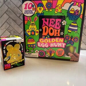 Needoh Golden Egg Hunt Set AND Jelly Hops Bunny